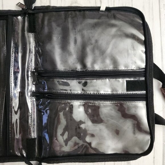 Vintage Sea Shell Tapestry Makeup Cosmetic Travel Hanging Organizer Case - Picture 7 of 8